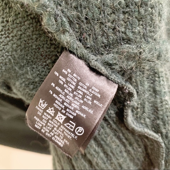 Anthropologie Sleeping On Snow. Green Cardigan. M. - Picture 8 of 8